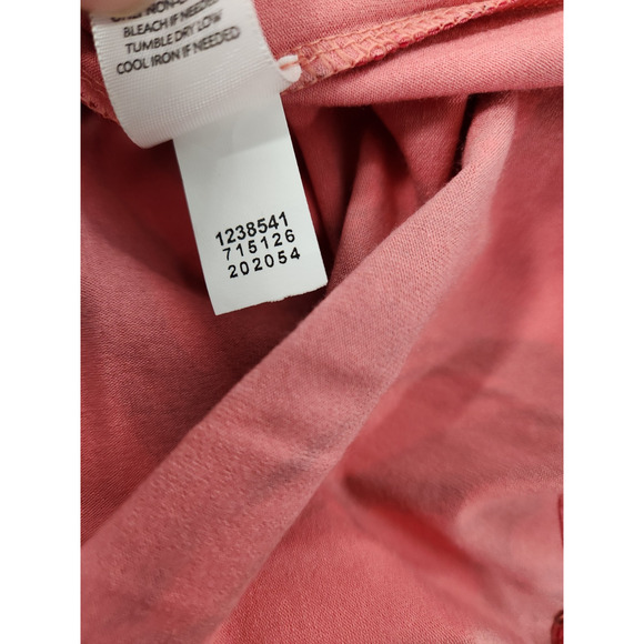 J.Jill Wearever Collection Women's Faux Wrap Tropical Print Dress, Sz M, In Red - Picture 10 of 10